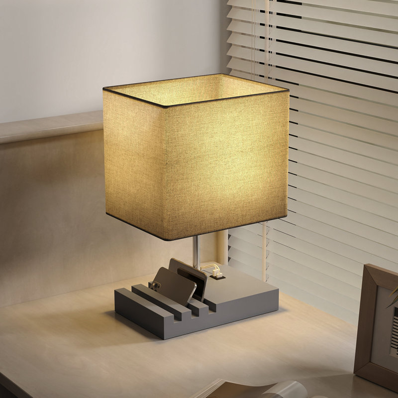 Table Lamp, Grey, Grey
