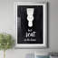 Best Seat - Reproduction d'art textuel sur papier encadré-676117607-676117606