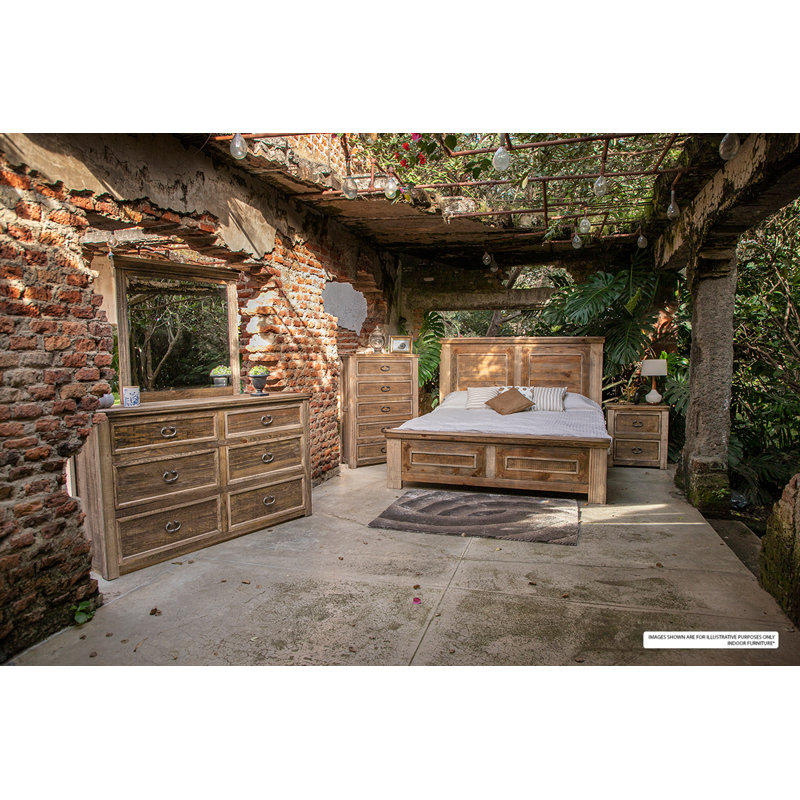 Montana Solid Wood Standard Bed, Queen