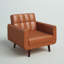 Fauteuil capitonné Gaige-23606905