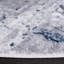 Tapis abstrait gris / bleu Minyard-400853726