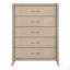 Commode en acrylique à 1 queue d'aronde avec tiroirs 1 pièce