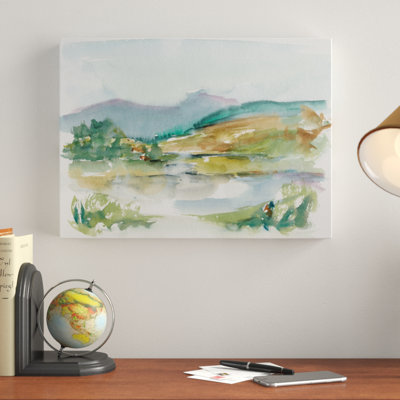 Impressionniste aquarelle II par Ethan Harper - reproduction d'art sur toile