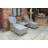 WENTWORTH 5pc Deluxe Gas Reclining chair set : 2 Gas operated recliners 1 x coffee table + 2 stools