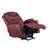 Oversized Power Lift Recliner Chair Printed Velvet Massage Chair With Cup Holders,And Usb And Type-C Ports-1959131501
