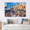 «Fez Frenzy Fez Morocco IV», ensemble de reproductions d'art mural