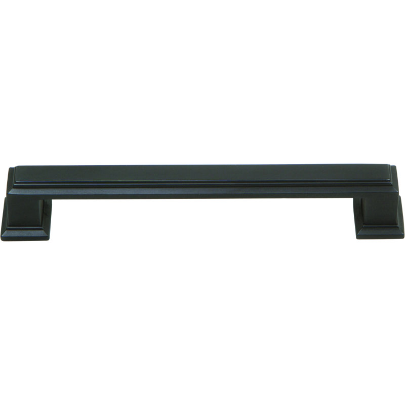 Modern Bronze 5-inch Bar Handle with Mounting Hardware