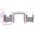  Garden Dining Set Black, Cream White