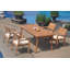 Vellore Outdoor - Piece Teak Dining Set-402405015-383283140