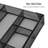 6-Compartment Drawer Organizer, Metal Mesh Desk Organizer for Office, Kitchen, Utensils, Supplies, Set of 2-38407720