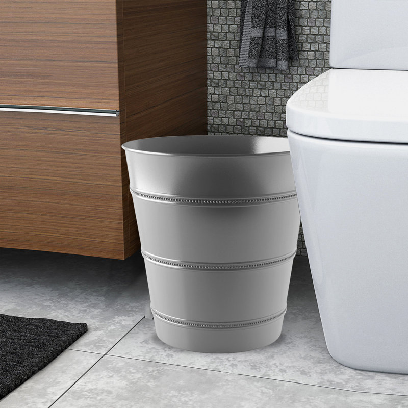 Corbeille pour déchets en acier inoxydable 2,5 gallons