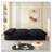 78.7" Modern 2-in-1 Foldable Sofa with Functional Blanket and 2 Soft Pillows-125753287