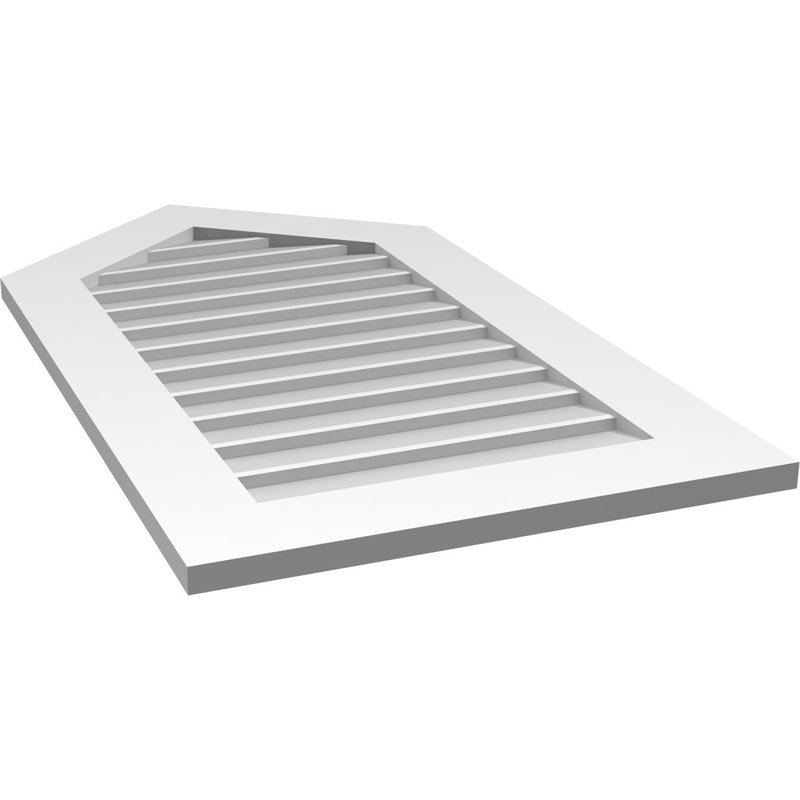 Ventilateur à pignon en uréthane non-fonctionnel Signature, H 40 po x l 22 po x P 1 po