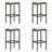 Vian Outdoor Barstool, Poly Rattan, Polyester-106426843-106426844-106426847
