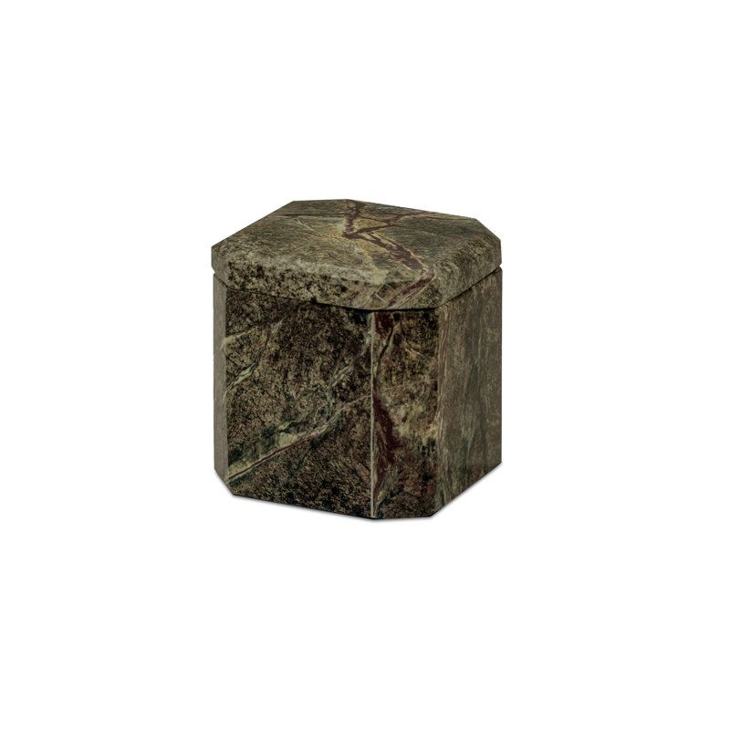 Forli Marble Box Rainforest Green, Green