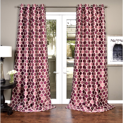 Walter Room Darkening Curtain Single Panel