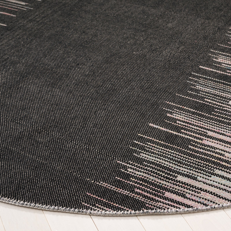 Tapis abstrait performance Karlens, Rond 7 pi
