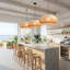 Luminaire suspendu en rotin 19 po Boho