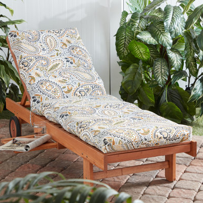 Coussin de chaise longue d'extérieur
