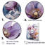 «Mauve Buttercups Mystical Moments» sur toile-185049354-185049357