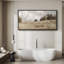 Rustic Countryside Clouds Natural Landscape, reproduction d'art sur toile-98041927-111176797