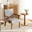 Chaise d'appoint en tissu Minimalist