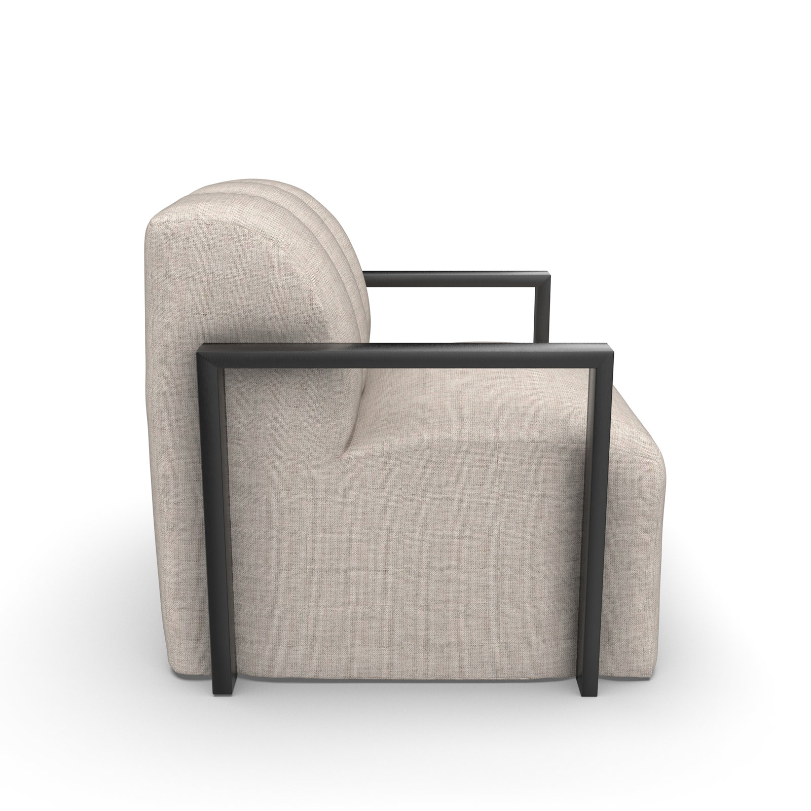 Rosalie Sunbrella® Patio Lounge Chair, Sunbrella® Cast Silver