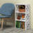 Four-Shelf Compact Bookcase With Open Shelves, Ideal Small Bookcase For Small Spaces - White