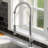 Karran Bluffton Single Handle Pull Down Sprayer Kitchen Faucet-52509748