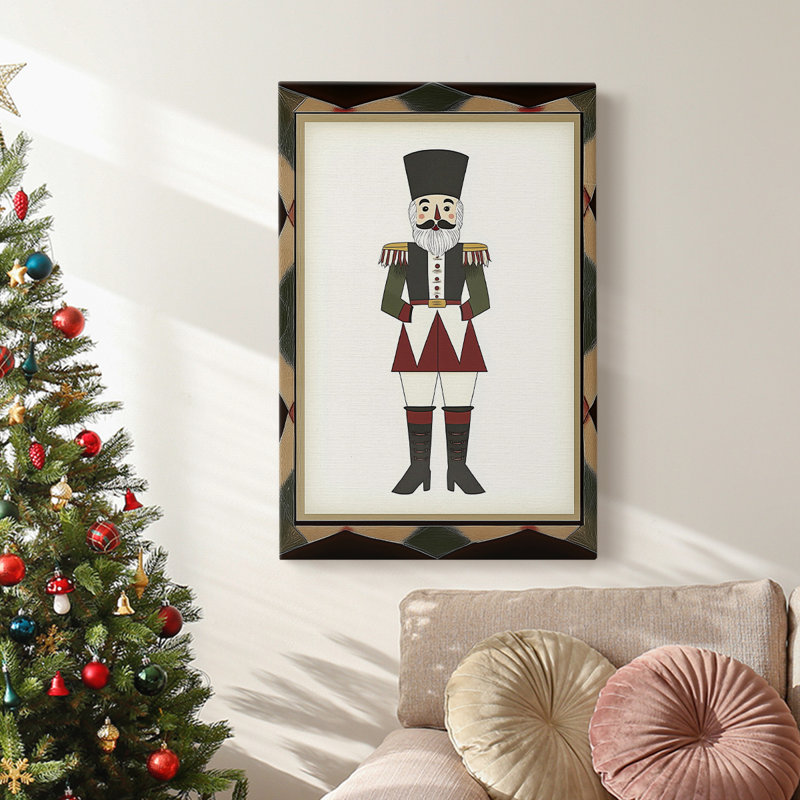 Art des Fêtes de Noël - Toile tendue avec châssis LX III, H 18 po x l 12 po