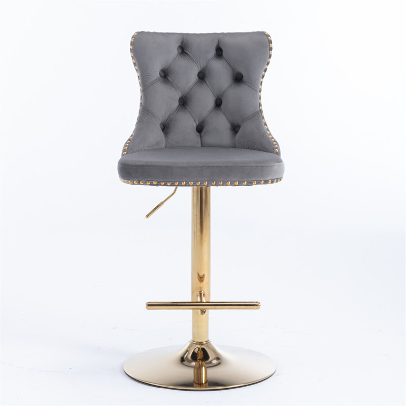 Chaise de salle à manger, Argent argent, Gris clair