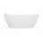 65 Inch Artificial Stone Solid Surface Freestanding Bathroom Bathtub