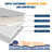 Memory Foam Portable Camping Mattress Pad-105111702-101443847