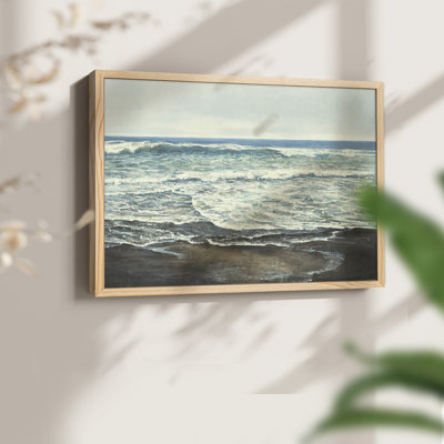 Réflexion côtière - reproduction encadrée - réarmable