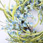 Couronne florale 26 po Forsythia pour porte d'entrée 26 po