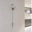 Punto Y Coma Solid Wood, Metal Analog Wall Clock-317691416