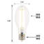 Ampoule à filament DEL Westinghouse ED28 EX39 (Mogul), équivalente à 300 watts, paquet de 1-124654795-124654792