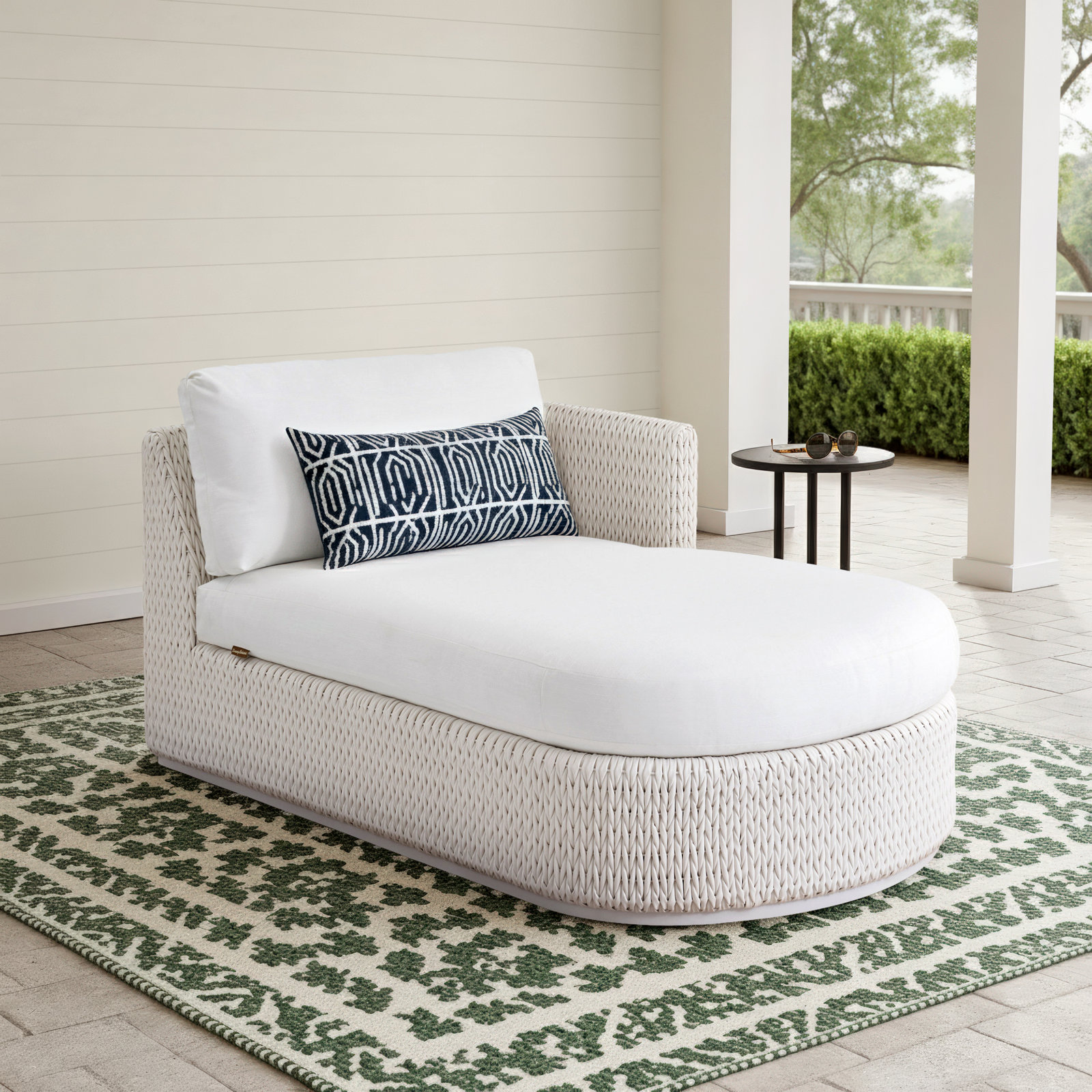 Ocean Breeze Promenade 39" Patio Chaise Lounge