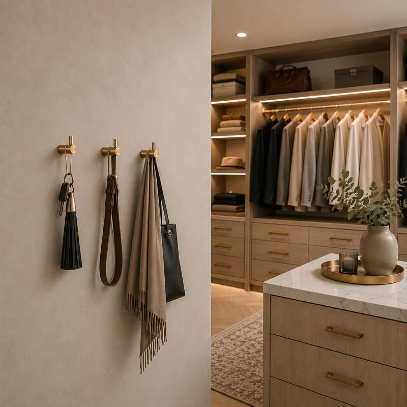 Soren - Solid Brass Wall Hook