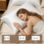Oreiller en duvet de satin The Fine-1976159893