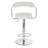 Amogne Swivel Upholstered Faux Leather Adjustable Height Counter Stool with Steel Frame-1594291249