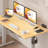 Eric Height Adjustable Standing Desk, 100% Bamboo Desktop-796140284-796140283