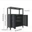 Armoire de rangement avec tablettes-290574928