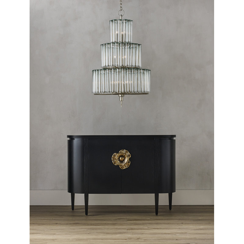 Briallen 48'' W Server, Caviar Black