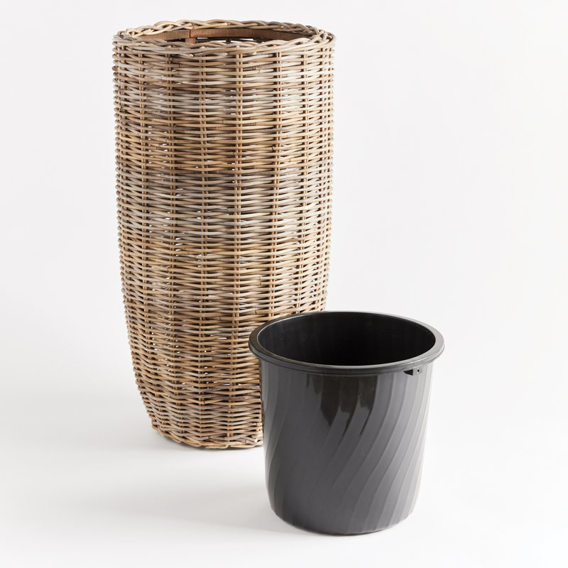 Handmade Pot Planter, 31.5'' H X 17.75'' W X 17.75'' D