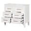 Ensemble de meuble-lavabo sur pied 36 po sans lavabo, ensemble de meuble-lavabo simple autoportant avec quatre tiroirs, armoire de rangement en bois massif seulement (PAS D'ÉVIER)
