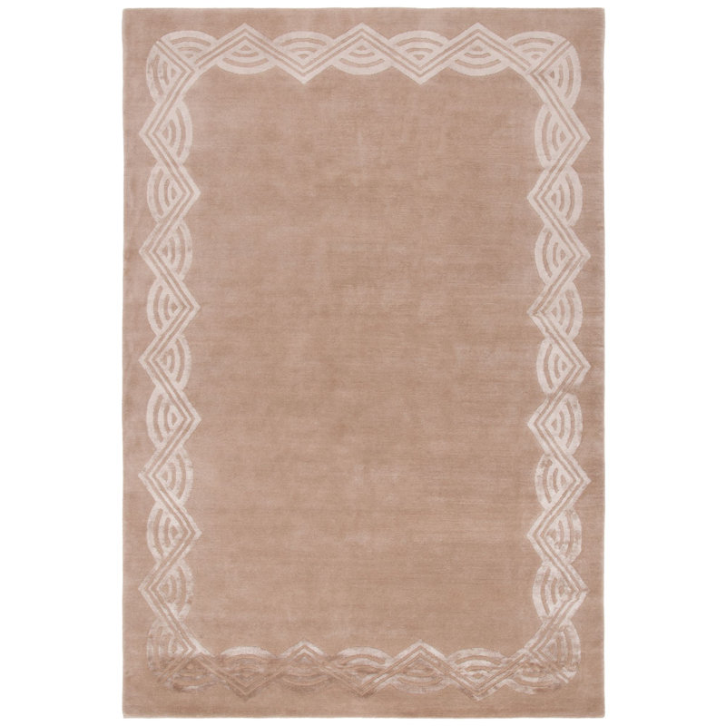 Ralph Lauren Dufrene Wool, Silk Geometric Rug, Rectangle 9' x 12'