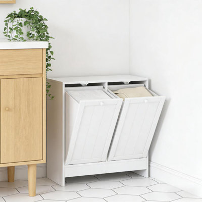 Armoire à linge dissimulée, armoire de rangement à linge inclinable