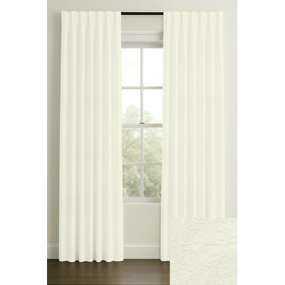 Myers Cotton Matelasse Rod Pocket Curtain