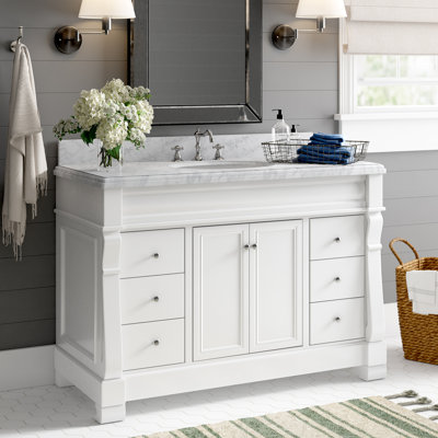 Ensemble de meuble-lavabo simple pour la salle de bain de 48 po Flo